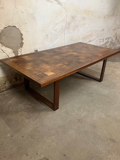 Tavolino Poul Cadovius design svedese vintage anni 50 [ck1931] misure L.160 H.80 P.50