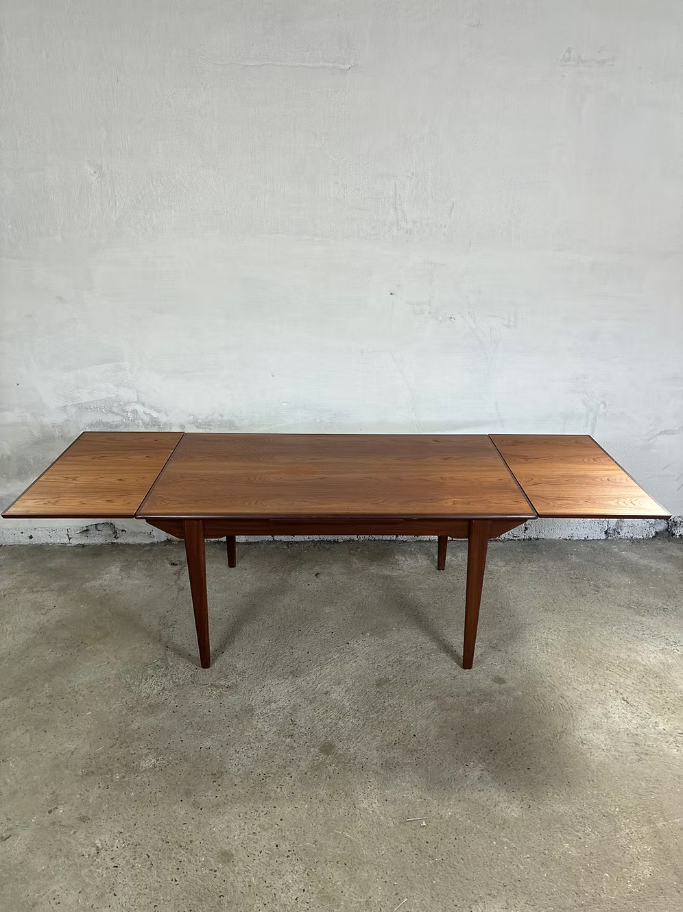 Tavolo rettangolare teak design danese vintage 1960 | ck2515