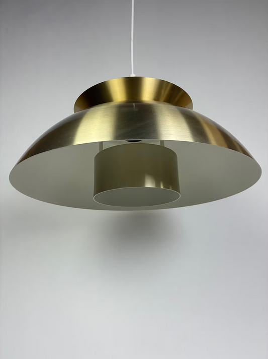 Lampadario ottone design danese vintage anni 50 [ck2255]