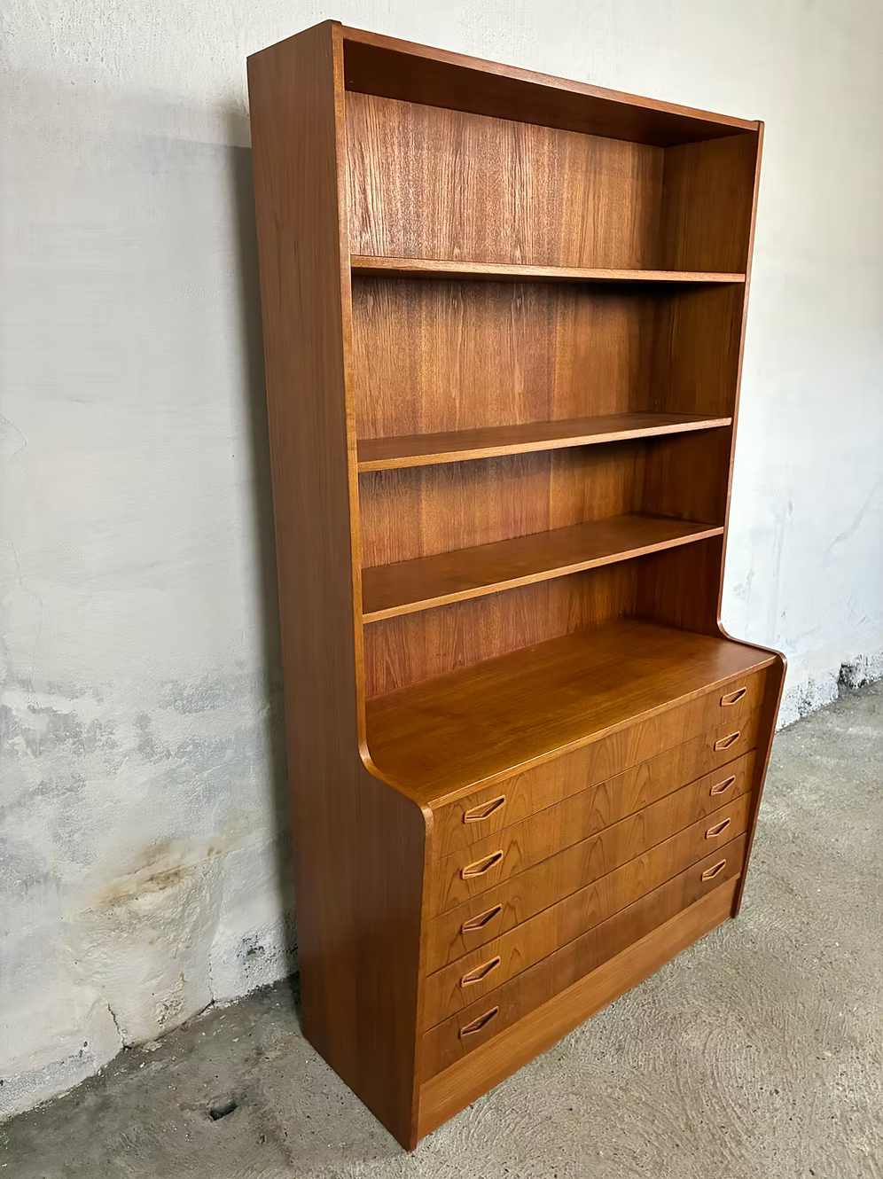Libreria cassettiera design danese vintage anni 60 | ck2482
