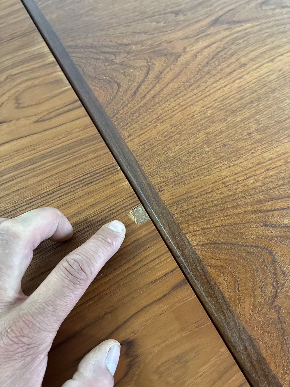 Tavolo rettangolare teak design danese vintage 1960 | ck2515