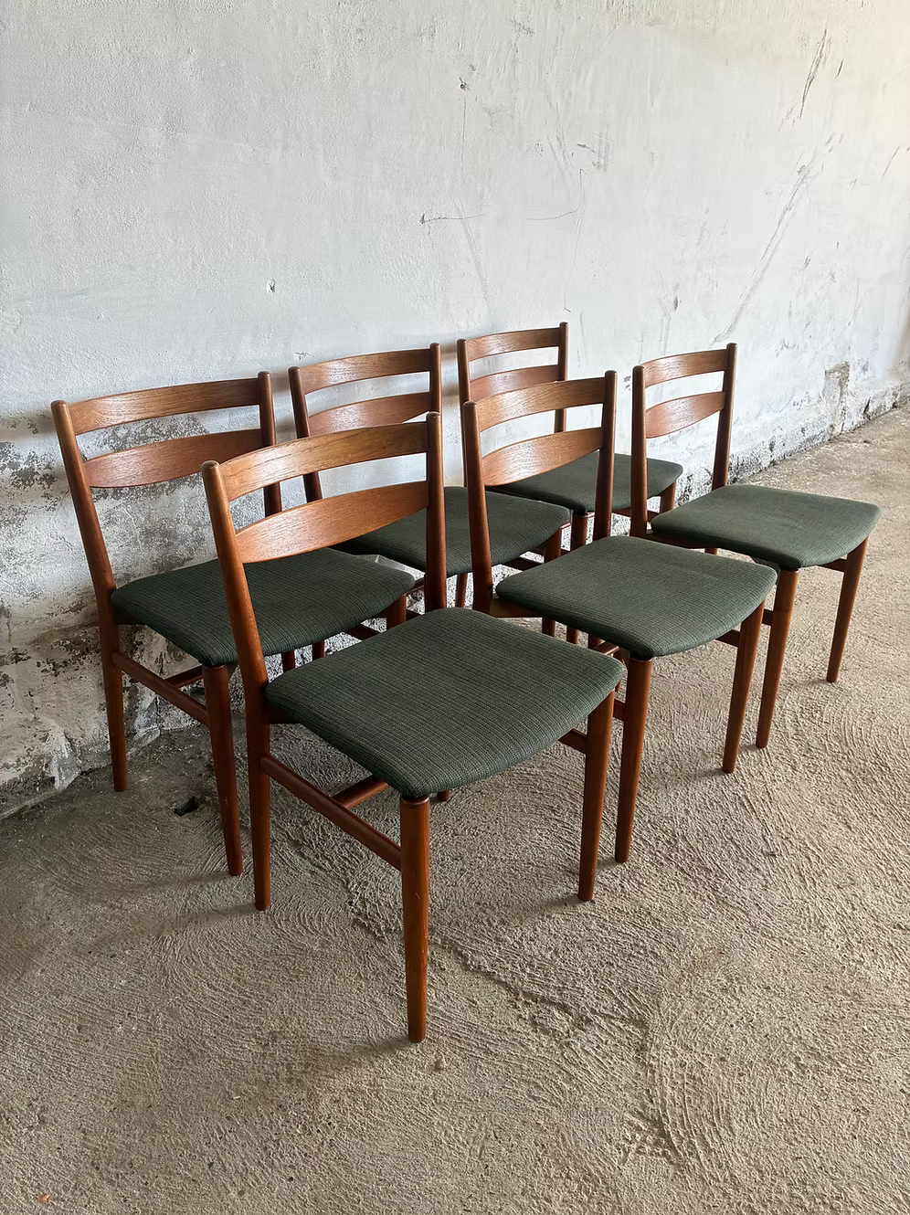 Set 6 sedie teak design danese vintage | ck2350