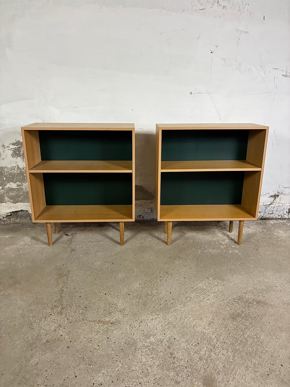 Libreria design danese anni 50 [ck2136] | quercia 71cm