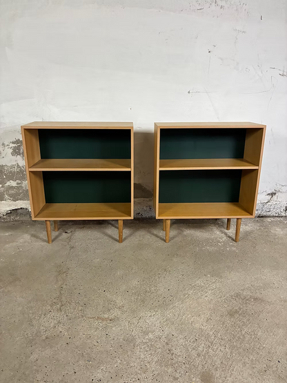Libreria design danese anni 50 [ck2136] | quercia 71cm