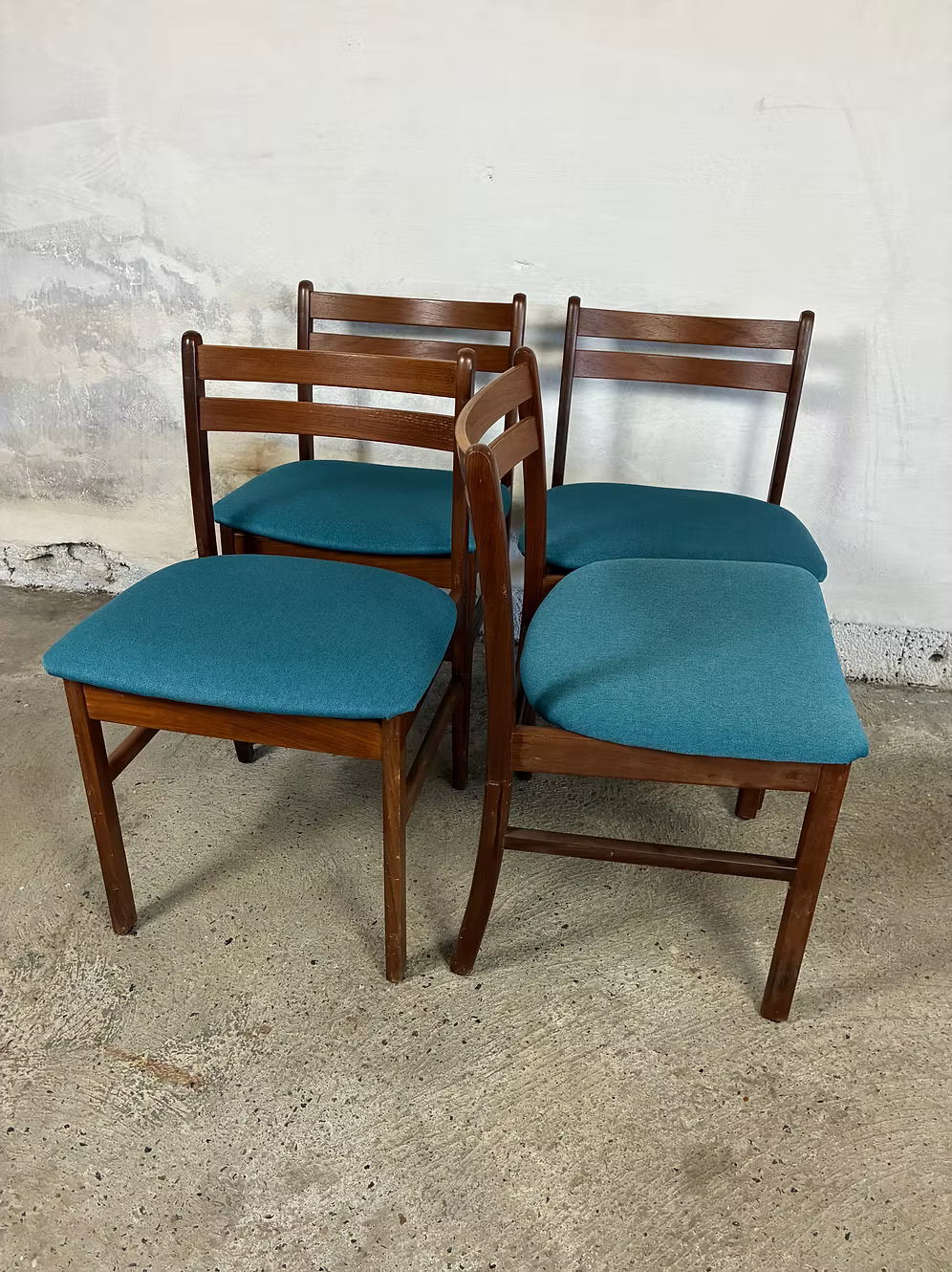 Set 4 sedie teak design danese vintage | ck2371