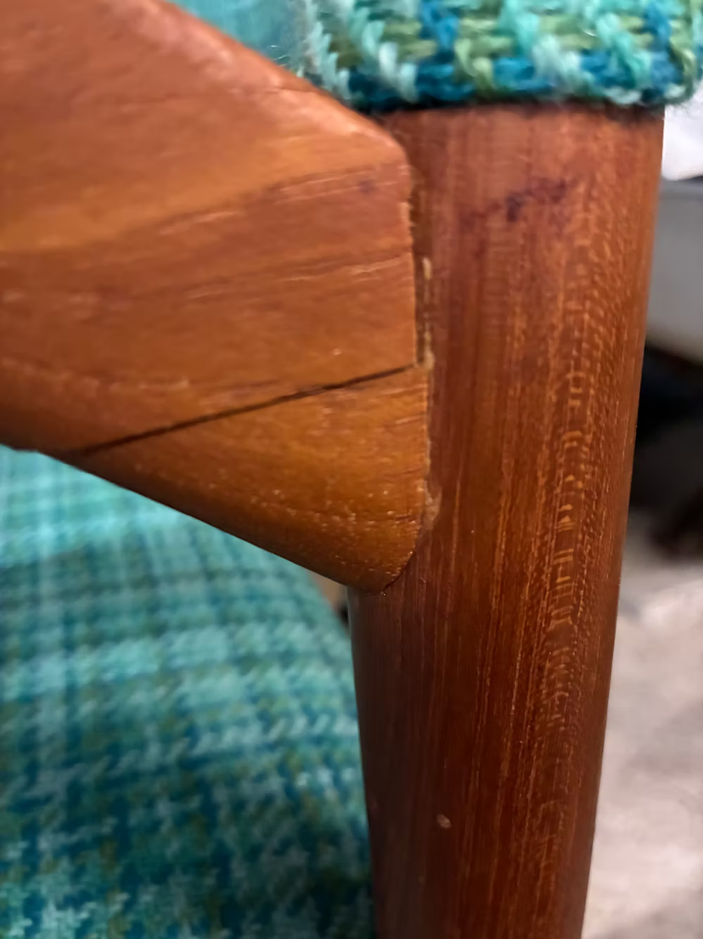 Larsen & Bender Madsen Poltroncina teak design danese anni 50 | ck2301