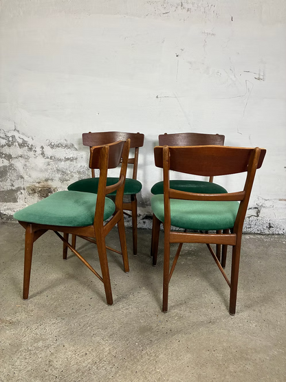 Sedie teak design danese vintage anni 60 [ck2258]