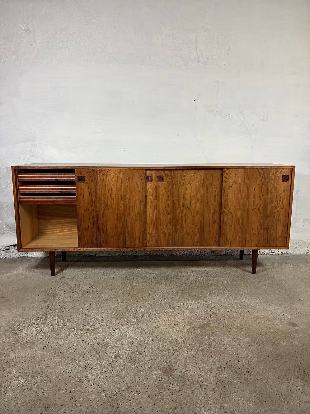 Sideboard palissandro 200cm design anni 50 | ck2428