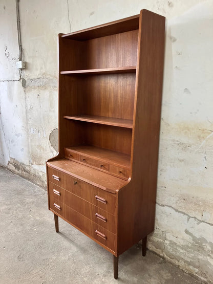 Libreria design danese vintage anni 50 [ck1627] misure L.85 H.172 P.40