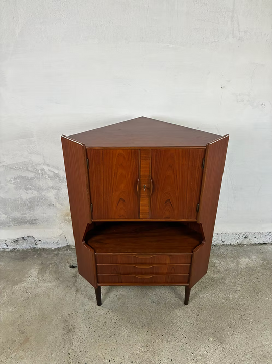 Mobile bar angolare Oman Jun design svedese vintage anni 60 | ck2456