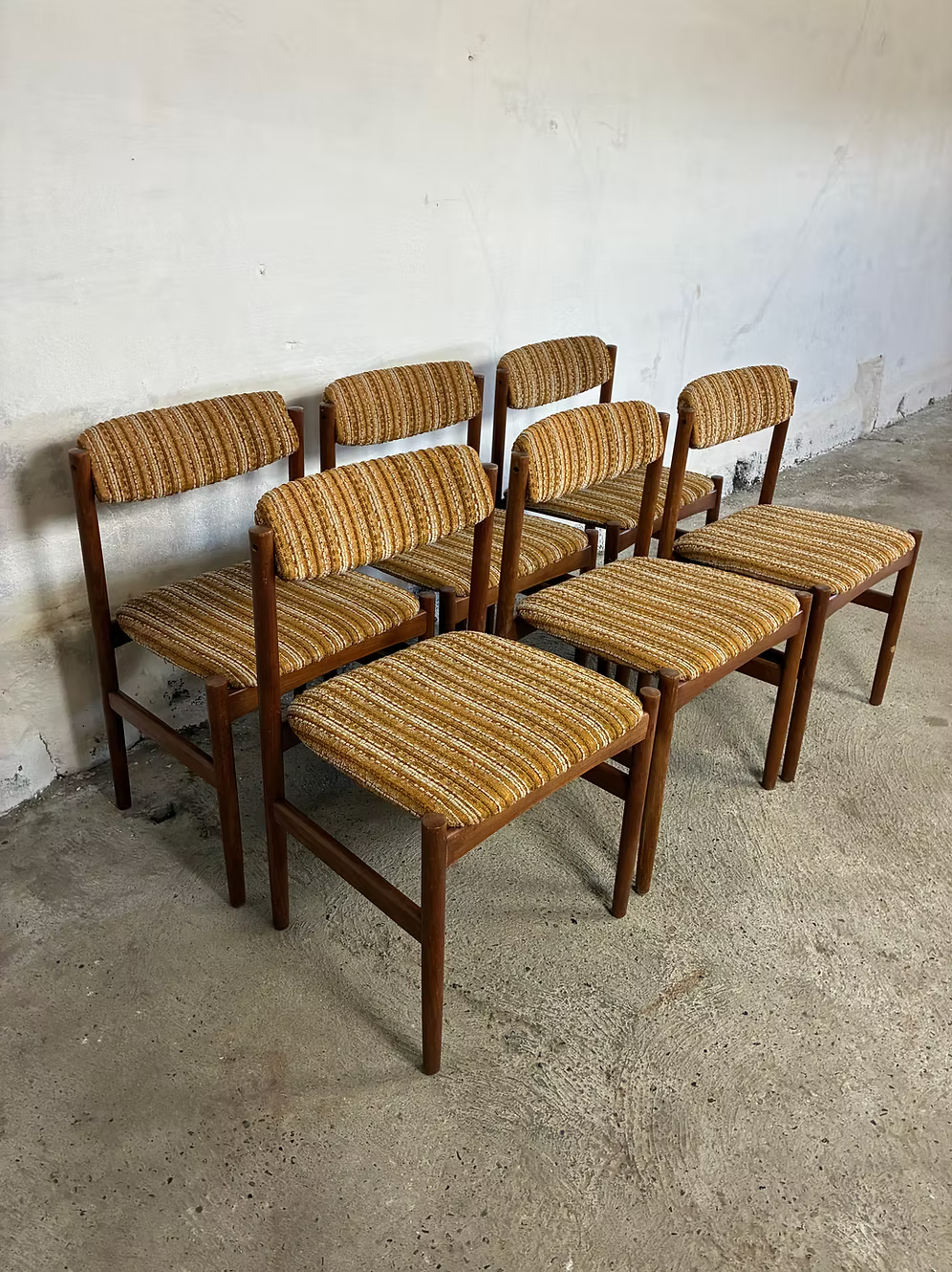 Set 6 Sedie design danese vintage anni 60 | ck2412