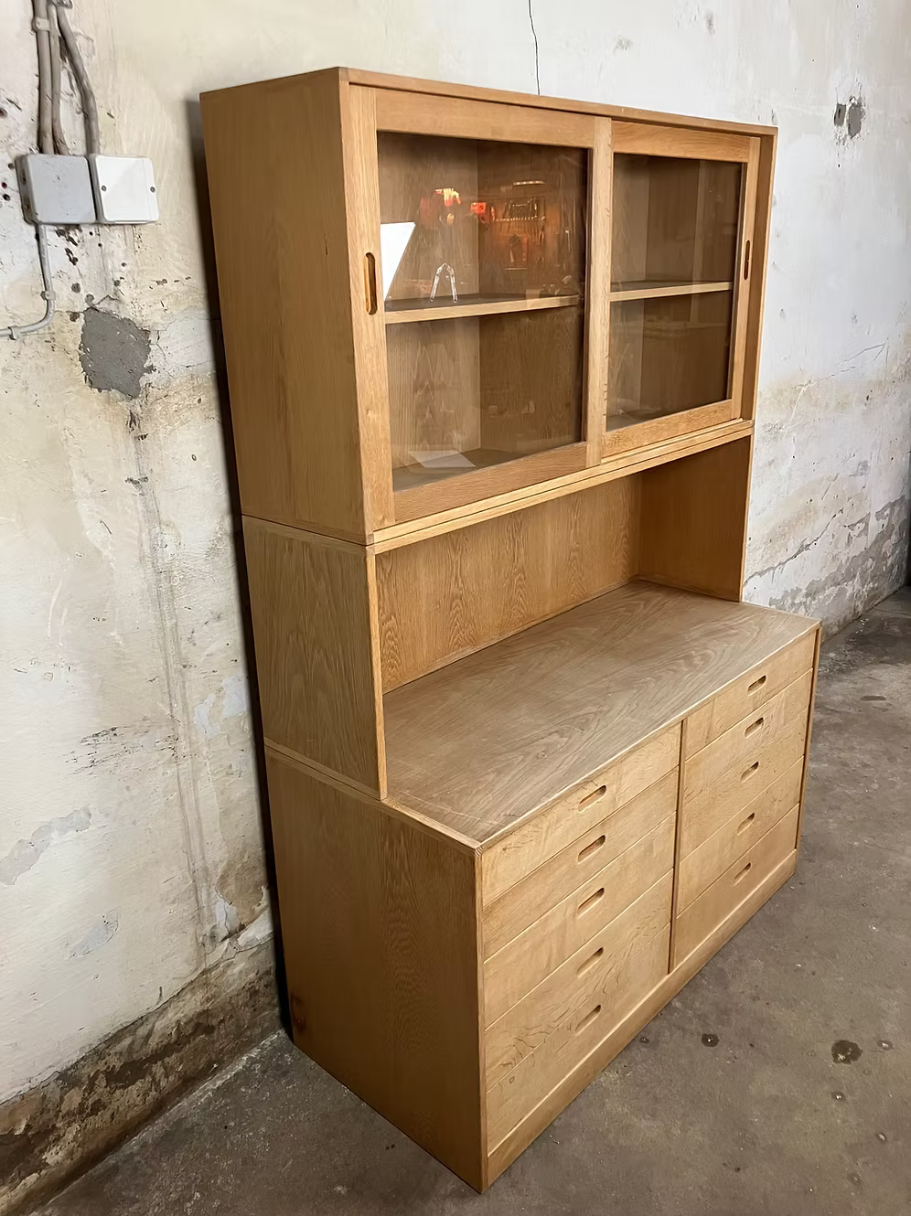 Credenza Kurt Østervig design svedese vintage anni 60 [ck1715] misure L.120 H.171