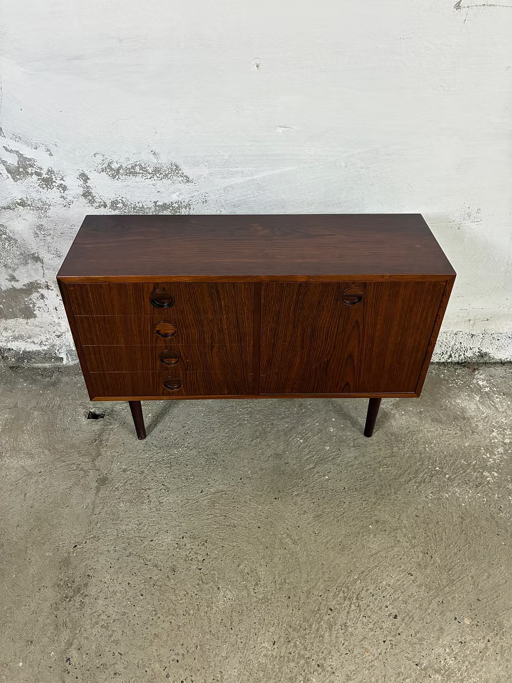 Sideboard palissandro design danese vintage anni 50 [ck2164] misure L.90 H.61 P.30