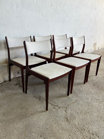 Set 6 sedie Johannes Andersen design danese vintage | ck2358