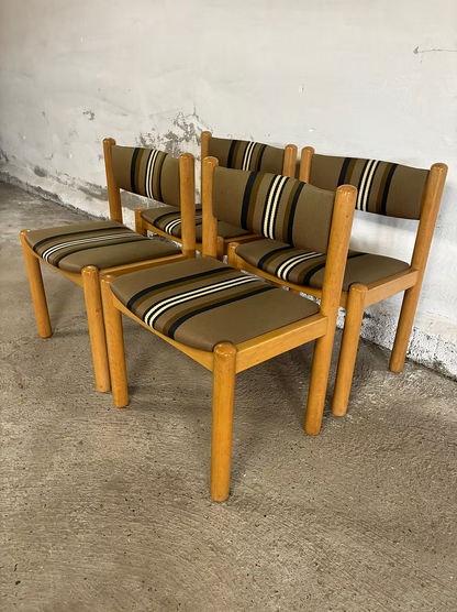 Kurt Ostervig Set 4 sedie design danese vintage | ck2345