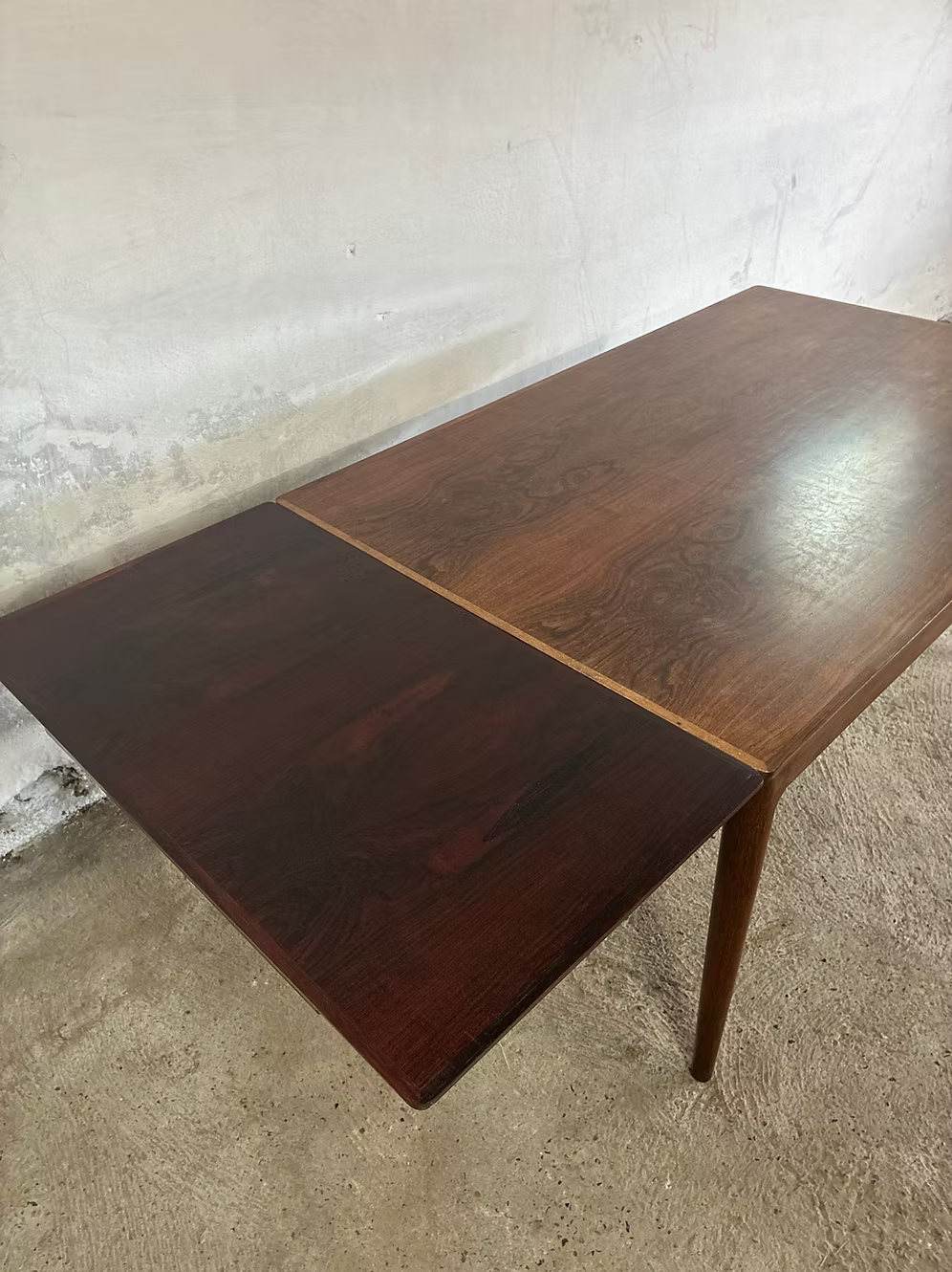 Tavolo rettangolare Johannes Andersen palissandro design danese vintag | ck2528