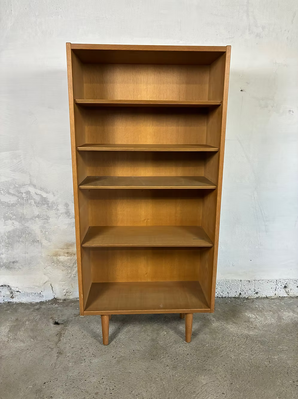 Libreria quercia 70x149 design danese anni 50 | ck2473
