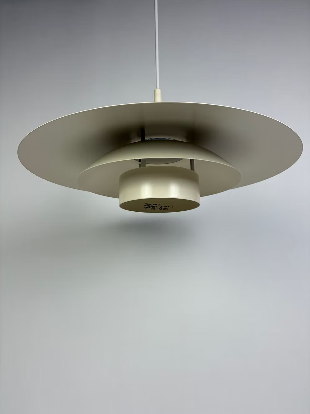 Lampada a sospensione design danese vintage anni 50 | ck2295