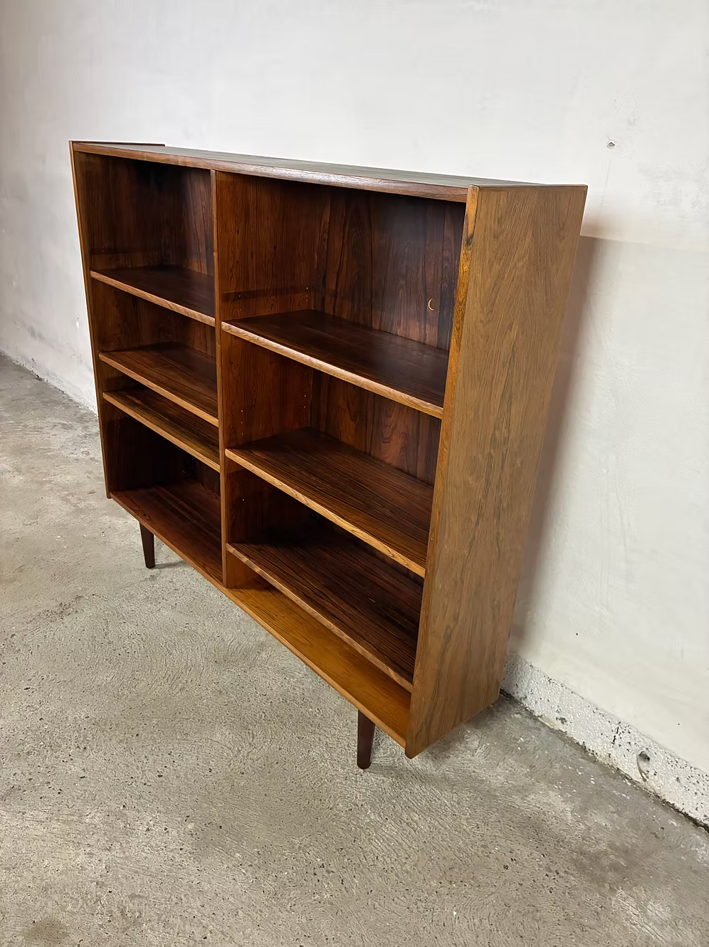 Libreria palissandro 144x130 design danese anni 50 | ck2467