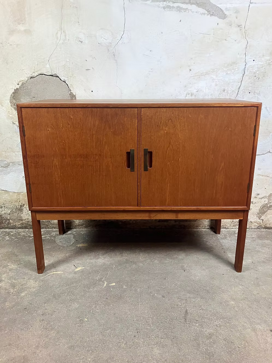 Sideboard teak design danese vintage anni 50 [ck1847] misure L.90 H.73 P.43