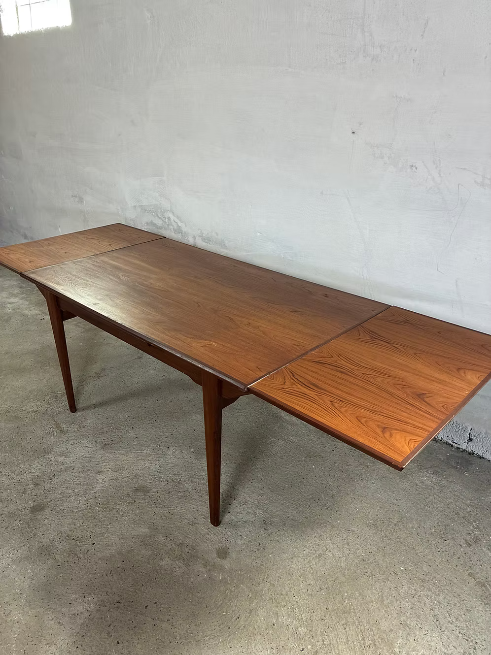 Tavolo rettangolare teak design danese vintage 1960 | ck2515