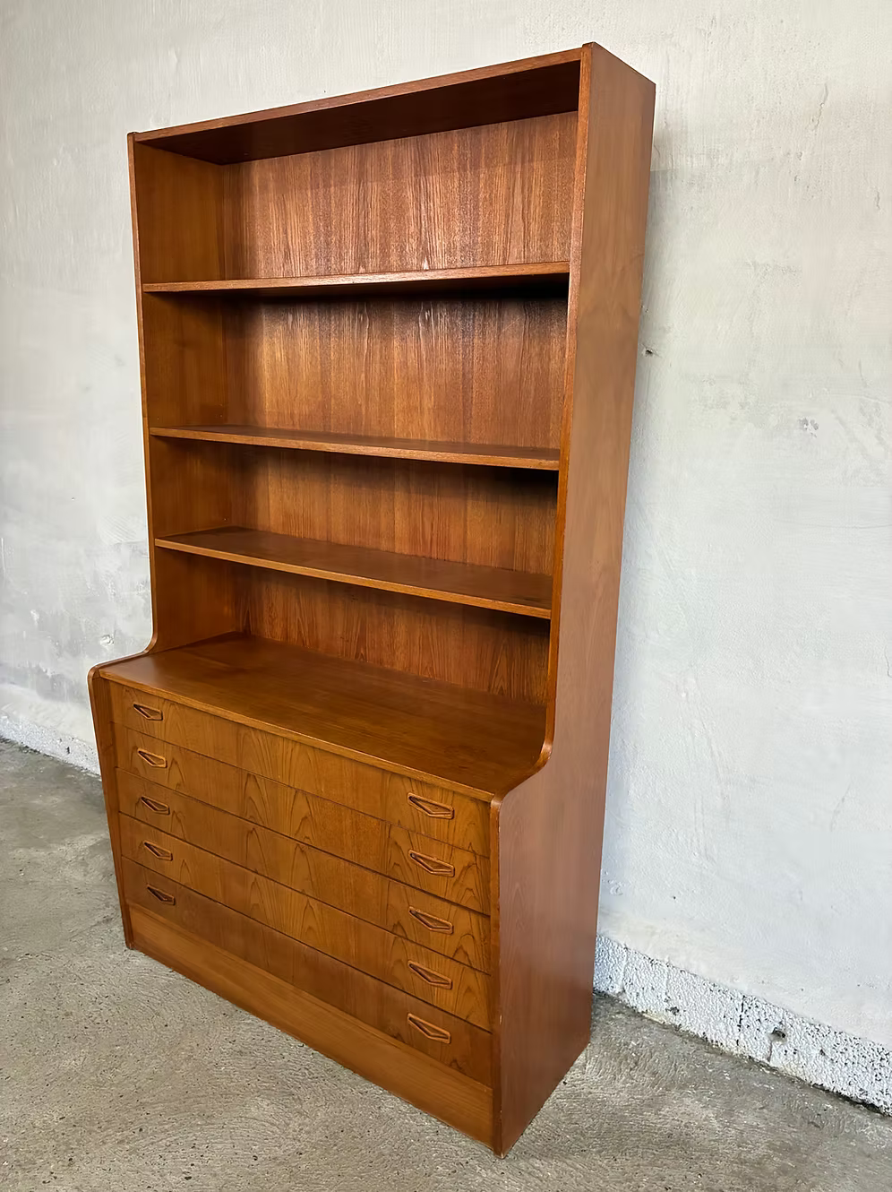 Libreria cassettiera design danese vintage anni 60 | ck2482