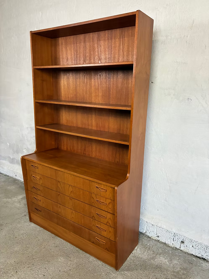 Libreria cassettiera design danese vintage anni 60 | ck2482