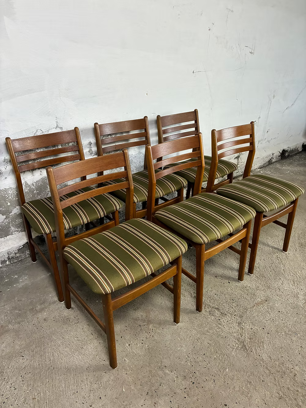 Sedie teak e faggio design danese vintage anni 60 [ck2132]
