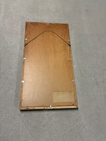 Specchio quercia design danese anni 50 | ck2315