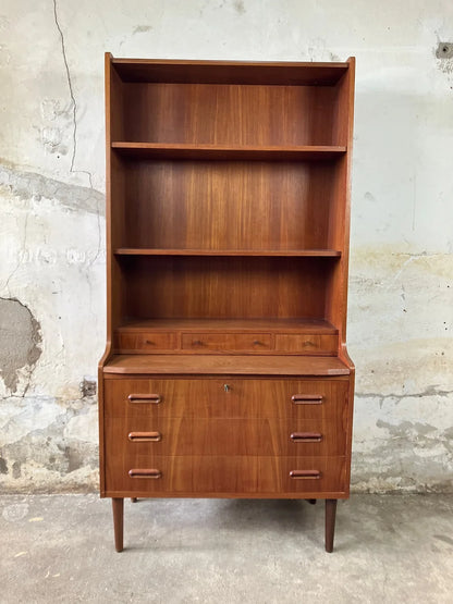 Libreria design danese vintage anni 50 [ck1627] misure L.85 H.172 P.40
