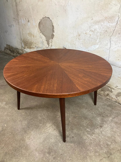 Tavolino rotondo vintage design danese anni 50 [ck1139]