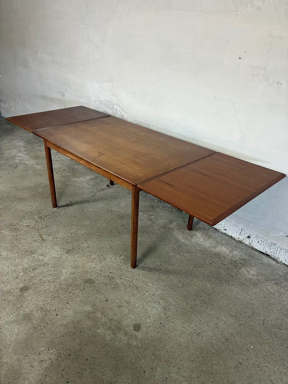 Tavolo rettangolare teak design danese vintage 1960 | ck2446