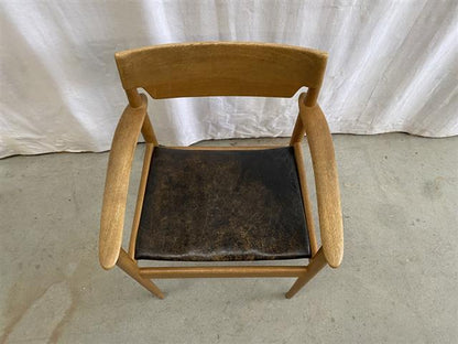 Sedia Grete Jalk vintage design danese anni 60 [j43727] misure L.64 H.80 P.50