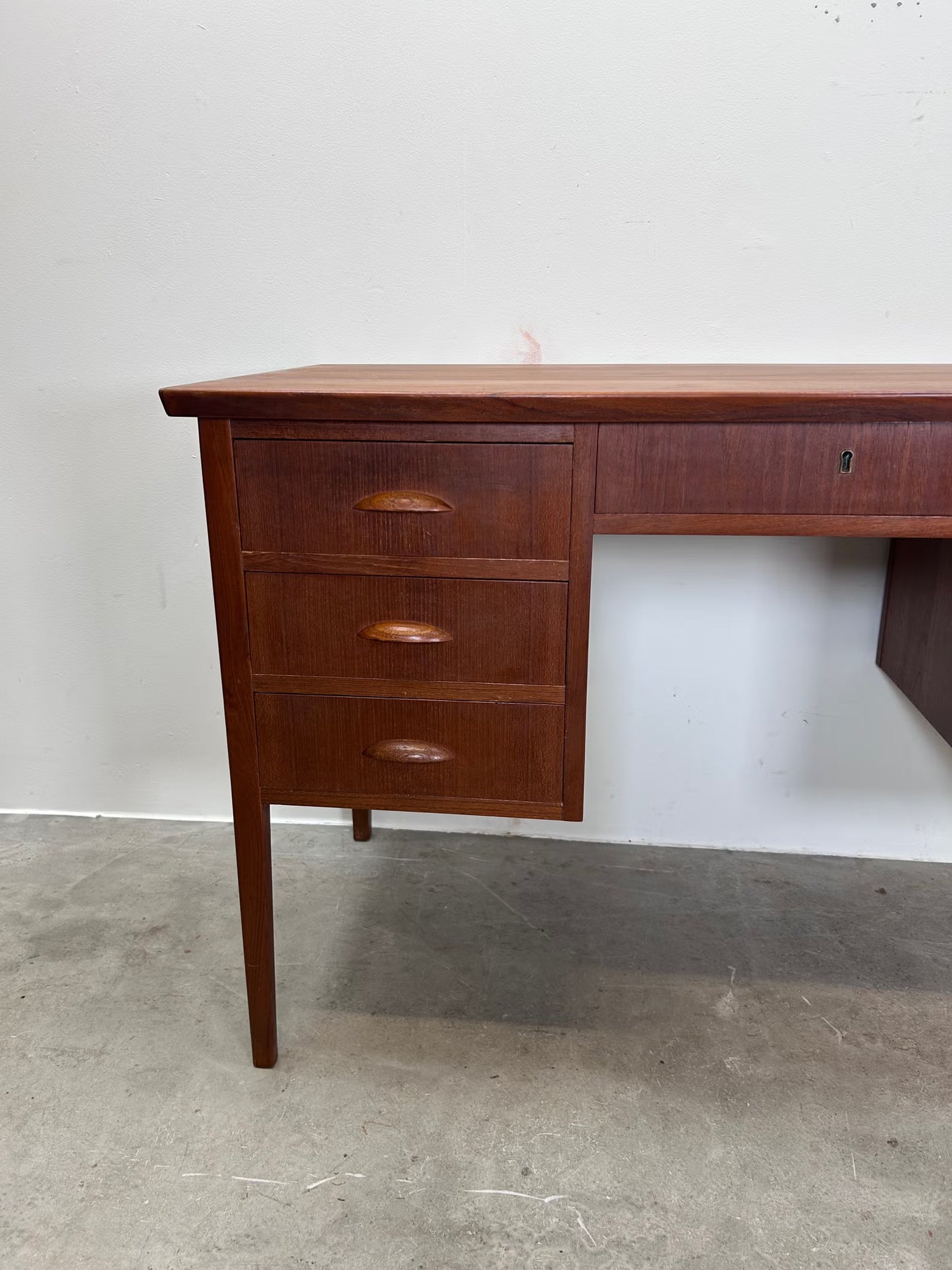 Scrivania 122cm teak design danese anni 50 | nr10524