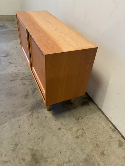 Sideboard in quercia 115cm design svedese vintage 1960 | fz10248