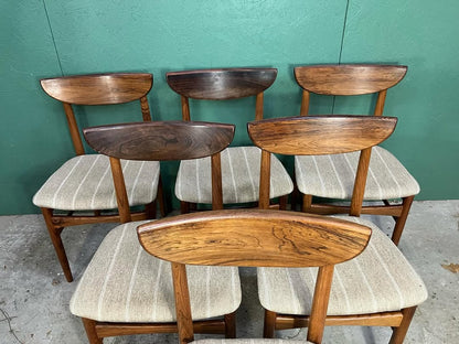 Sedie Peter Hvidt design danese vintage anni 60 [atk182] misure da richiedere
