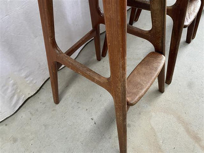 Sgabelli bar Erik Buck vintage design danese anni 60 [j43762] misure su richiesta