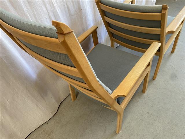 Poltrone Hans Wegner design danese vintage [j44174] misure da richiedere