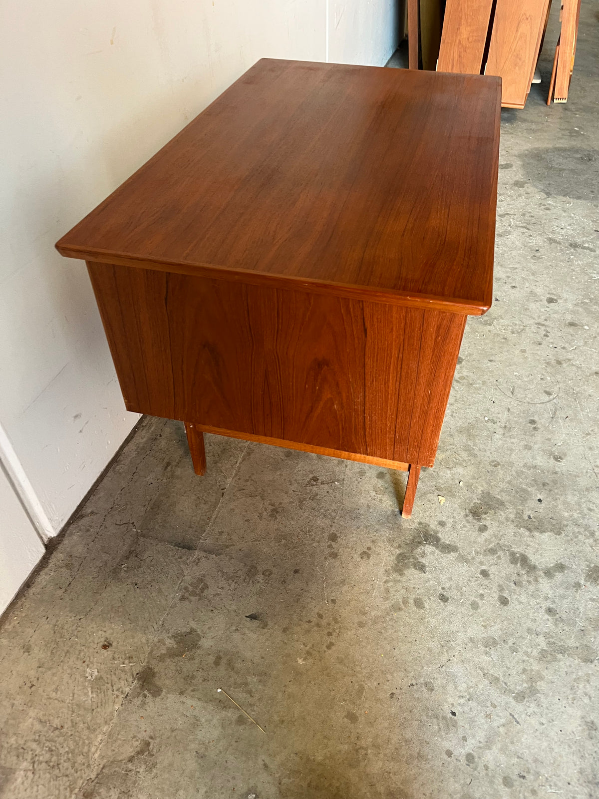 Scrivania in teak 105cm design danese vintage anni 60 | fz8718