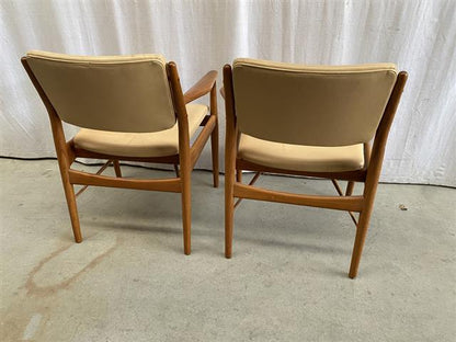 Sedie Arne Vodder vintage design danese anni 60 [j44270] misure su richiesta