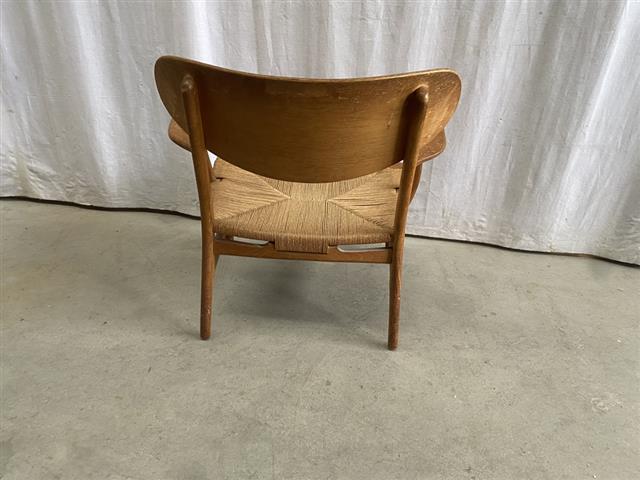 Poltrona Hans J. Wegner vintage design danese anni 50 [j43735] misure L.67 H.71 P.55