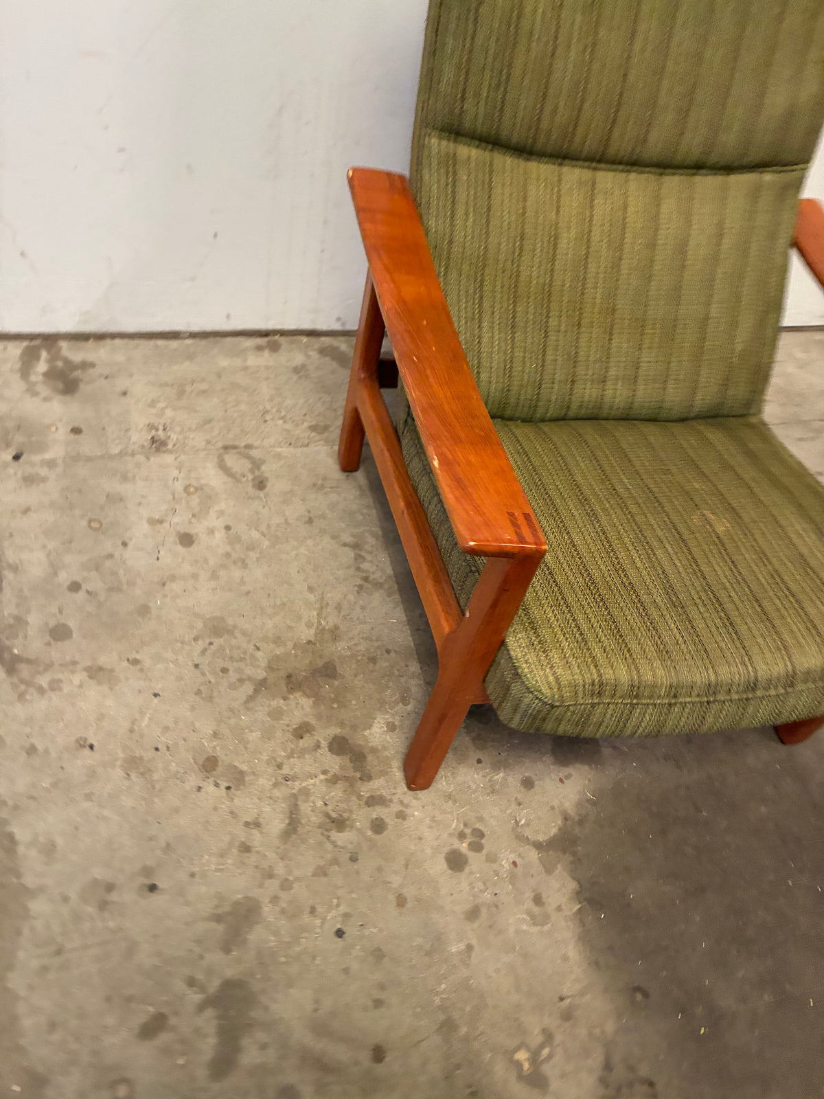 Poltrona teak design danese vintage anni 60 | fz10728