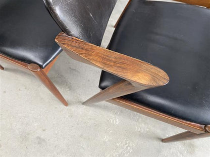 Sedie Kai Kristensen vintage design danese anni 60 [j44193] misure su richiesta