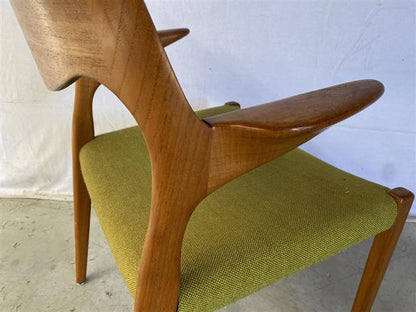 Poltroncina vintage N. O. Møller design danese anni 60 [j43136] misure L.60 H.81 P.55