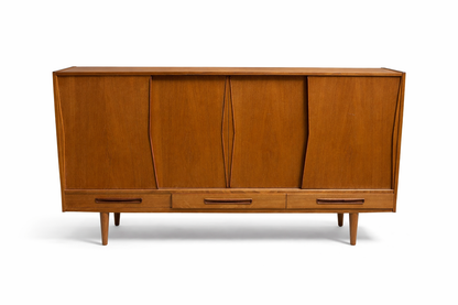 Credenza mobile bar in teak 183cm design danese vintage anni 60 | fz9903