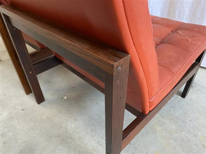 Poltrone Ole Gjerløv-Knudsen vintage design danese anni 50 [j43720] misure L.59 H.69 P.74