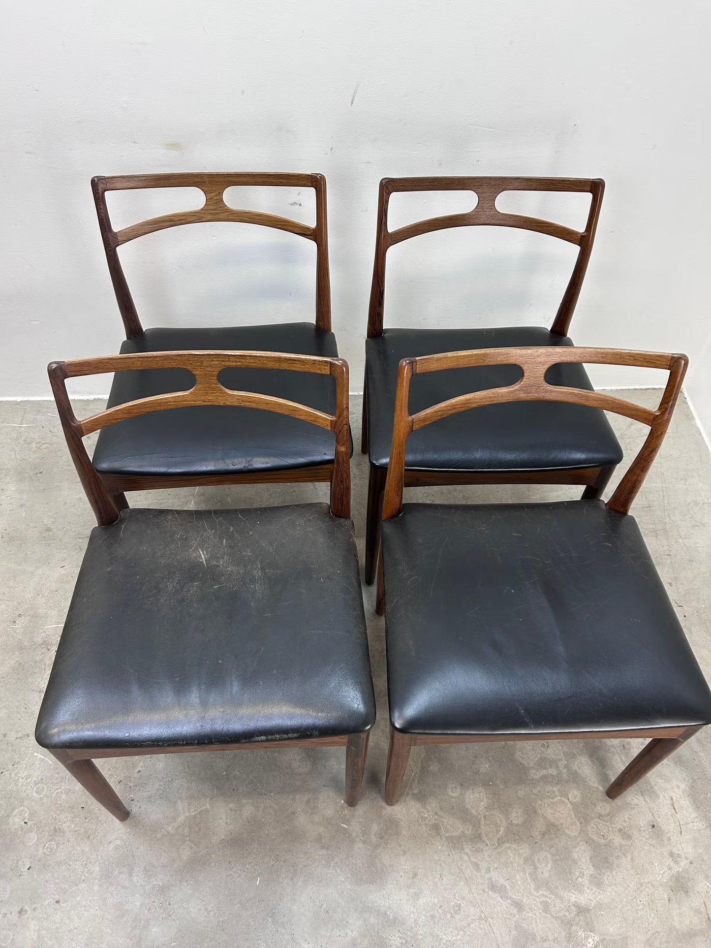 Set 4 Johannes Andersen design svedese vintage anni 60 | nr10339
