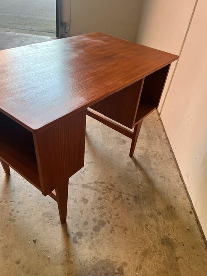 Scrivania in teak 105cm design danese vintage anni 60 | fz8718