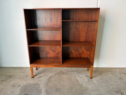 Libreria palissandro 120x130cm design danese vintage anni 60 | fz10613