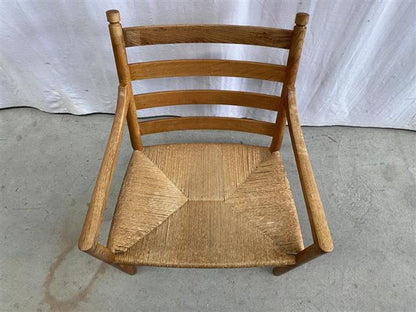 Poltrona Hans J. Wegner vintage design danese anni 50 [j42694] misure da richiedere